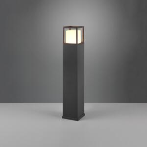 Trio Lighting Bornă luminoasă LED Witham, înălțime 80 cm, antracit, CCT, IP54, Negru, Metal, Modern