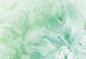 Fototapet - Floare verde (147x102 cm)