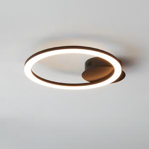 EGLO connect Parrapos-Z plafonieră LED, 1 bec, reglabil, Negru, Camera de zi / sufragerie, Metal, Modern