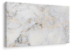 Tablou - Mandale albe (90x60 cm)