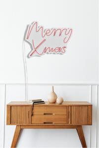 Lampa de perete, Merry Christmas, Roz