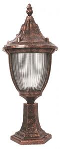 Lampa de Podea de Exterior, Maro, cu Abajur din Policarbonat, Soclu E27, max 60W