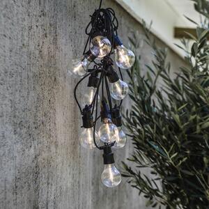 PR Home Glow ghirlandă luminoasă LED exterior negr, Negru, Plastic