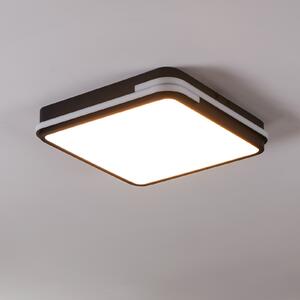 EGLO connect Genovese-Z plafonieră LED cu RGBW, reglabil, Negru, Camera de zi / sufragerie, Metal, Modern