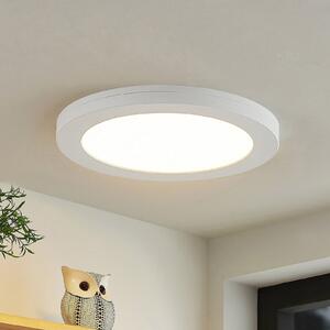 PRIOS Prios plafonieră LED Aureka, set de 2, senzor, Ø 23 cm, alb, Alb, Camera de zi / sufragerie, Aluminiu, Modern, Plafon rotund direct