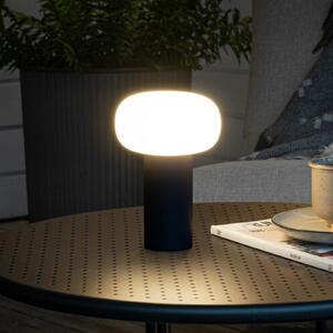 Konstsmide Lampă masă LED Antibes IP54 acumulator RGBW negru, reglabil, Negru, Metal, Modern