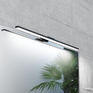 MCJ Lumina oglinzii LED Triga IP44 negru 60cm, 4.000K, Negru, Baie, Metal, Modern