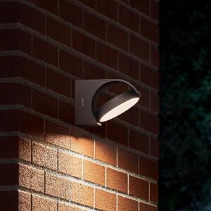 Philips Mimosa aplică LED de exterior, orientabilă, Negru, Metal, Modern