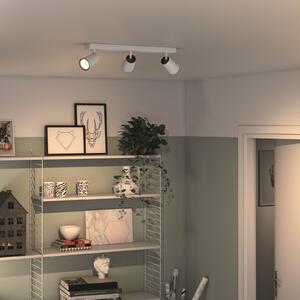 Philips myLiving Paisley Spot GU10 cu 3 becuri albe, reglabil, Alb, Camera de zi / sufragerie, Metal