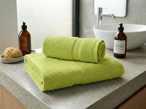 1x prosop de baie CLARYSSE ELEGANCE 70x140 cm + 1x prosop CLARYSSE 60x110 cm 100% bumbac, verde
