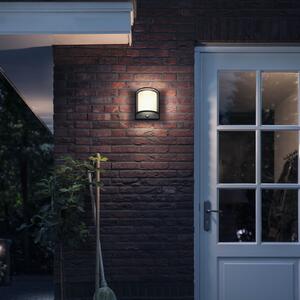 Philips myGarden Samondra aplică LED senzor, Negru, Metal