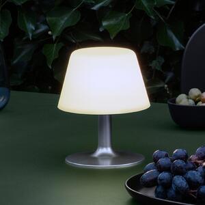 Eva Solo SunLight LED lampă de masă solară 16cm opal, Metalic, Metal, Modern, Umbră de masă