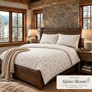 LENJERIE PAT TRICOT BUMBAC 100 % CU HUSĂ- ALPINE BLOOM