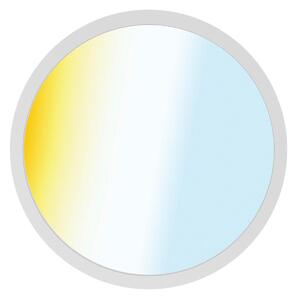 Müller-Licht Calida Switch Tone plafonieră LED, Ø 55 cm, reglabil, Alb, Camera de zi / sufragerie, Metal