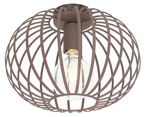 Design plafondlamp roestbruin 30 cm - Johanna