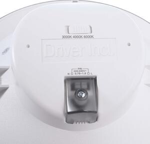 Deko-Light Plafonieră LED încastrată Acrux, Ø 24 cm, negru, CCT, reglabil, Negru, Camera de zi / sufragerie, Plastic, Modern