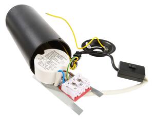 Deko-Light Spot LED Lucea 10 W negru, reglabil, Negru, Camera de zi / sufragerie, Metal, Modern