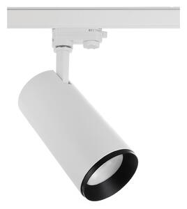 Deko-Light Spot LED pe șină Lucea trifazic 30 W alb, reglabil, Alb, Hol, Aluminiu, Modern