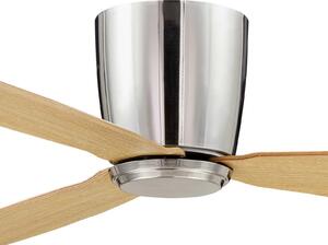 Beacon Lighting Ventilator de tavan Airfusion Radar teak Ø 132 cm silențios, Lemn, Camera de zi / sufragerie, Lemn, Modern