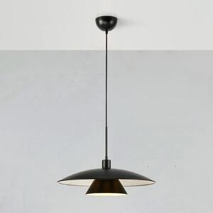Markslöjd Suspensie Millinge negru, metal, Ø 50 cm, reglabil, Negru, Camera de zi / sufragerie, Metal, Scandinavă