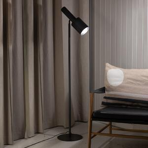 Markslöjd Ozzy lampadar din metal, cap reglabil, Negru, Camera de zi / sufragerie, Metal, Modern, Umbrelă în picioare