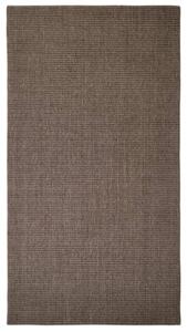 Covor din sisal pentru ansamblu de zgâriat, maro, 80x150 cm