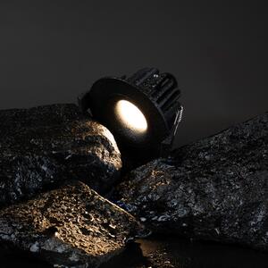 The Light Group SLC OnePro LED încastrat negru 4.000 K, reglabil, Negru, Camera de zi / sufragerie, Metal, Plafon încastrat