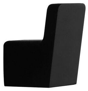 Aqualine Aqualine, cârlig pătrat, negru mat, UN82025B