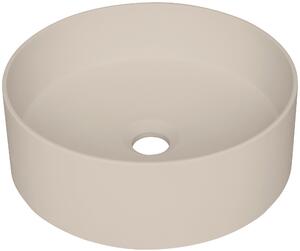 Deante Silia lavoar 36x36 cm rotund de blat maro/bej mat CQS_5U4S
