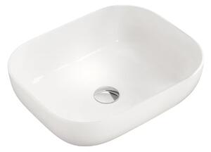 Kronenbach Cube lavoar 50x40 cm dreptunghiular de blat alb luciu KB144400CU