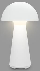 Briloner Fungo LED lampă de masă reîncărcabilă, alb, reglabil, Alb, Plastic, Modern