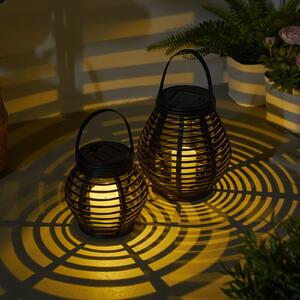 Pauleen Sunshine Glow LED lanternă solară, 2 bucăți, Negru, Plastic, Viața tânără, Lumini solare