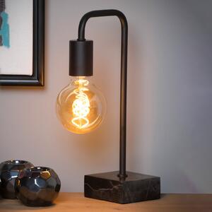 Lucide Lorin lampă de masă pe negru, Negru, Camera de zi / sufragerie, Metal