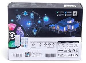 Aigostar - Bandă LED RGBW dimmabilă LED/48W/12V 2x7,5 m Wi-Fi
