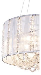 Globo 15091H - Lustră de cristal pe cablu WALLA 4xE14/40W/230V