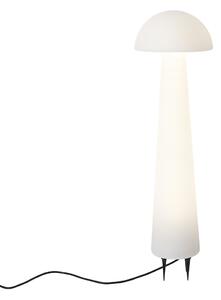Lampă de exterior albă, verticală, 80 cm, cu LED inclus, IP44 - Fungi