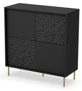 Dulap Balle (Negru + Auriu). 1049349