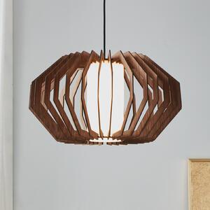 EGLO Rusticaria lampă suspendată cu elemente din lemn, reglabil, Lemn, Camera de zi / sufragerie, Lemn