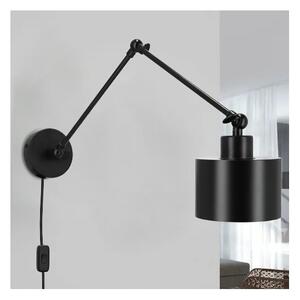 Aplica de perete 1xE27/20W/230V neagră