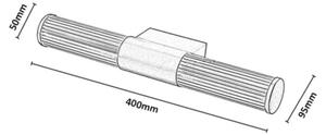 Rabalux 75104 - Iluminare LED pentru oglindă de baie CALYN LED/8W/230V IP44 auriu