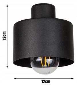 Lampă de perete 1xE27/20W/230V neagră