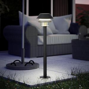 EGLO Chiappera bornă luminoasă cu abajur dublu, reglabil, Negru, Metal