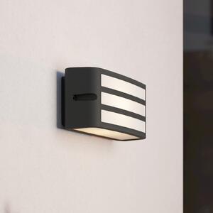EGLO Camarda aplică exterior cu traverse, antracit, reglabil, Negru, Metal