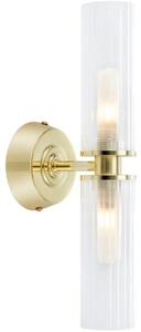Markslöjd 109236 - Lampă de perete pentru baie RIMINI 2xG9/20W/230V IP44 alamă