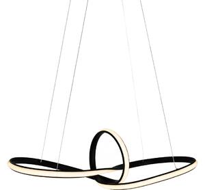 Lustră LED pe cablu LED/44W/230V neagră
