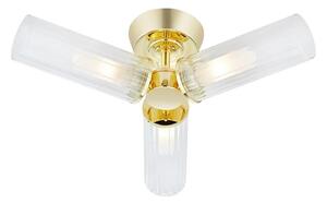 Markslöjd 109238 - Plafonieră aplicată pentru baie RIMINI 3xG9/20W/230V IP44 alamă
