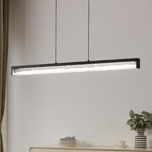 EGLO Cardito Tunable suspendată LED alb 100cm negru, reglabil, Negru, Camera de zi / sufragerie, Metal