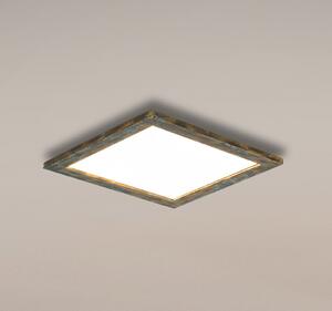 Quitani Panou Aurinor LED, patină aurie, 45 cm, Bronz / Alamă Veche, Camera de zi / sufragerie, Aluminiu, Modern