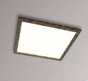 Quitani Panou Aurinor LED, patină aurie, 68 cm, Bronz / Alamă Veche, Camera de zi / sufragerie, Plastic, Modern