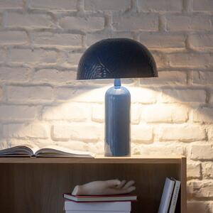 PR Home Carter lampă de masă din metal albastru, Albastru, Camera de zi / sufragerie, Metal